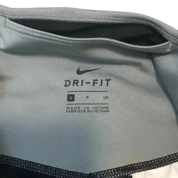 Nike The One Women’s Mid-Rise Tight Fit, Color Block Tights - Picture 7 of 8